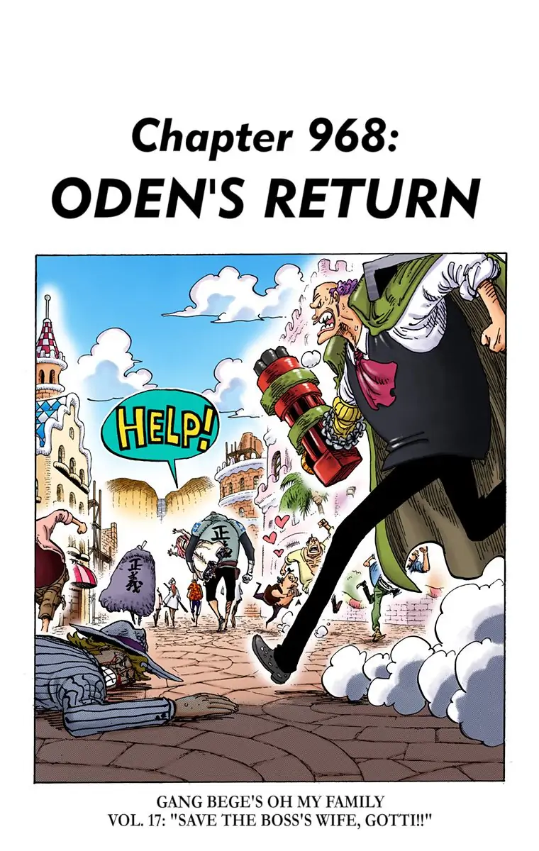 One Piece Digital Colored Chapter 968 image 01